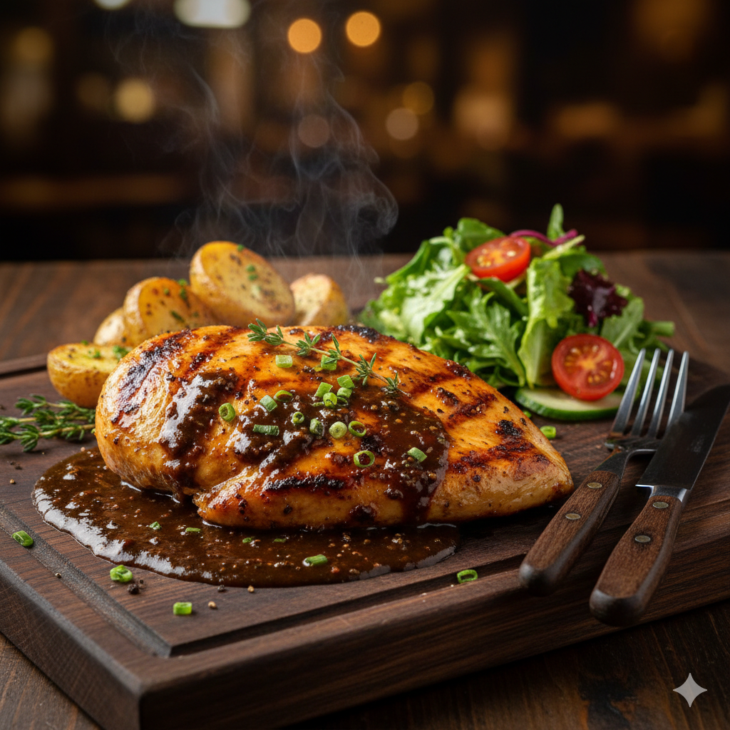 Chicken Steak Black Pepper